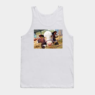 Pedigree Hereford Cow Cattle Tank Top